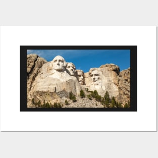 Mount Rushmore National Memorial - Black Hills, South Dakota Posters and Art